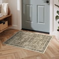 thumbnail image 3 of KUETH Modern 2x3 Area Rugs for Living Room, Non Slip Machine Washable Retro Rugs, Low Pile Chenille Print Rug for Bedroom, Dining Room, Home Office, 3 of 9