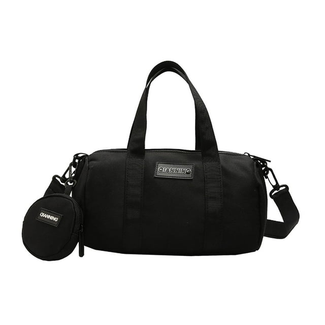 Bolso de Hombro para Mujer Yuyangstore Tipo Bandolera Negro 25 cm x 12 cm x 14 cm