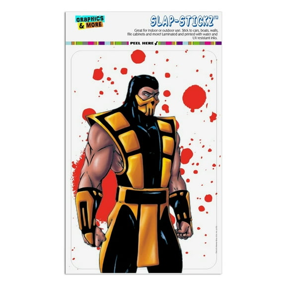 Mortal Kombat Klassic Scorpion Character Home Business Office Sign