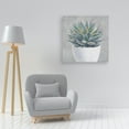 thumbnail image 2 of Masterpiece Art Gallery Potted Succulent I By Studio Arts Canvas Art Print 24" x 24", 2 of 4