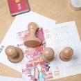 thumbnail image 6 of Personalized Wooden Rubber Stamp for Branding, Crafts and Office Use, 6 of 6