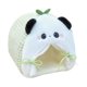 thumbnail image 5 of Tienda de campaña para casa de muñecas, mini tienda compacta y cómoda, cama de peluche para figuras, accesorios de muebles para casa de muñecas para verde, 5 of 10
