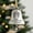 White, variant on Christmas Memorial Angel Bell Ornament, Angel Memorial Bell, Retro Hanging Decorative Bell, Sympathy Gift for Loss of Loved One, Keepsake Ornament Perfect for Christmas Tree A