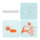 thumbnail image 5 of Ygjytge Manteles Desechables De 3 Capas Para Limpieza De Tatuajes, Manteles Impermeables (20 Piezas Azul) Ygjytge Para estrenar, 5 of 9