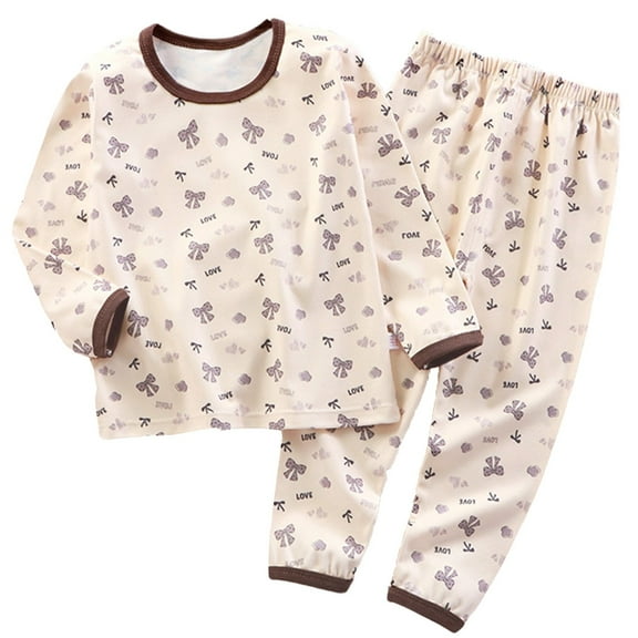 Ruyang Kids Boys Dinosaur 2 Piece Outfits Baby Girls Cute Bunny Graphic Clothing Sets Cotton Long Sleeve Tops Joggers