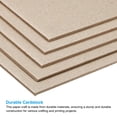 thumbnail image 4 of Uxcell 0.1"x12"x8" Book Board, 20 Pack Chipboard Sheets Book Binding Board Bookboard Bookbinding Supplies, Gray, 4 of 7