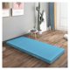 thumbnail image 1 of Futon Mattress Blue Thick Foam Folding Guest Bed Mat With Removable Cover 80x200x8 Cm For Office Home And Travel, 1 of 5