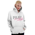thumbnail image 4 of Pray For A Cure Breast Cancer Sport Hoodie Sweatshirt Women Brisco Brands S, 4 of 6