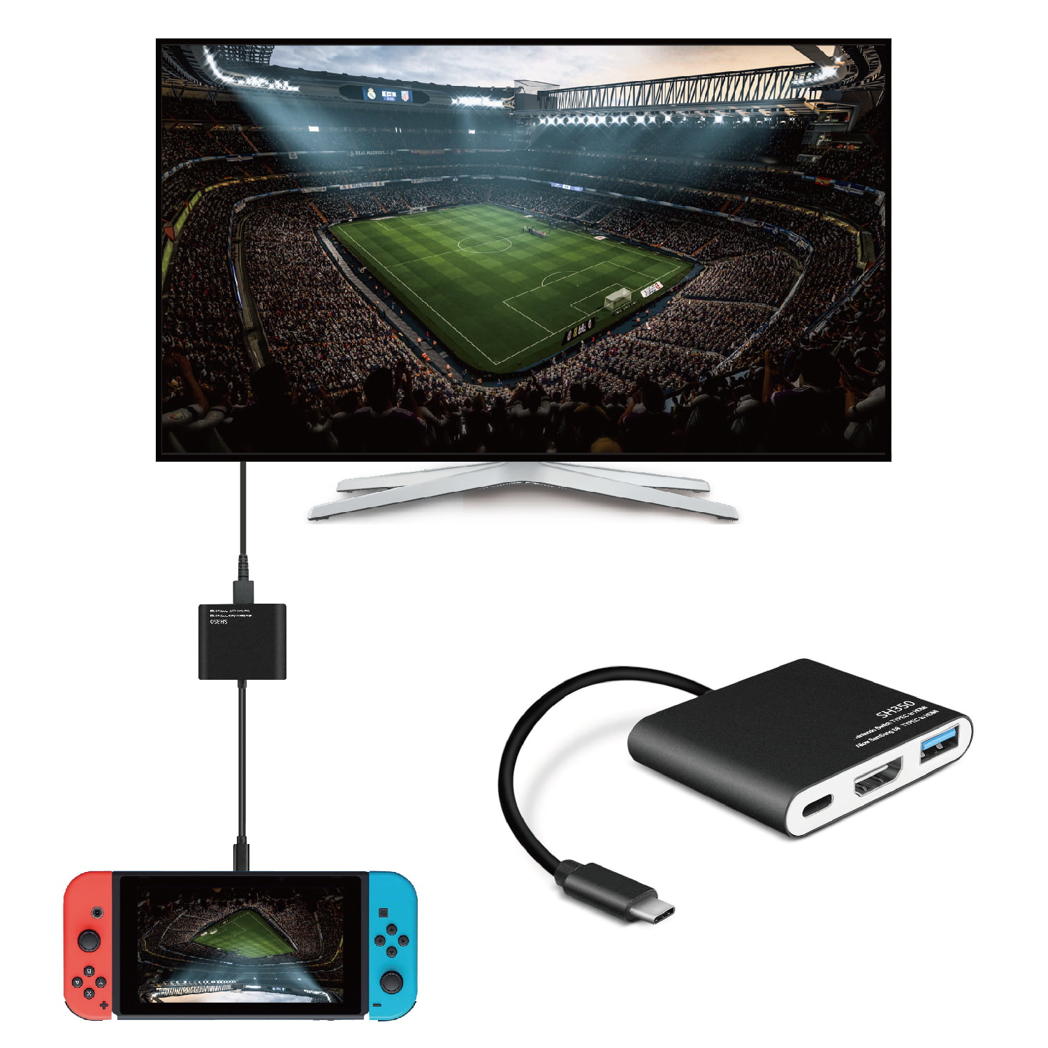 switch lite adapter for tv