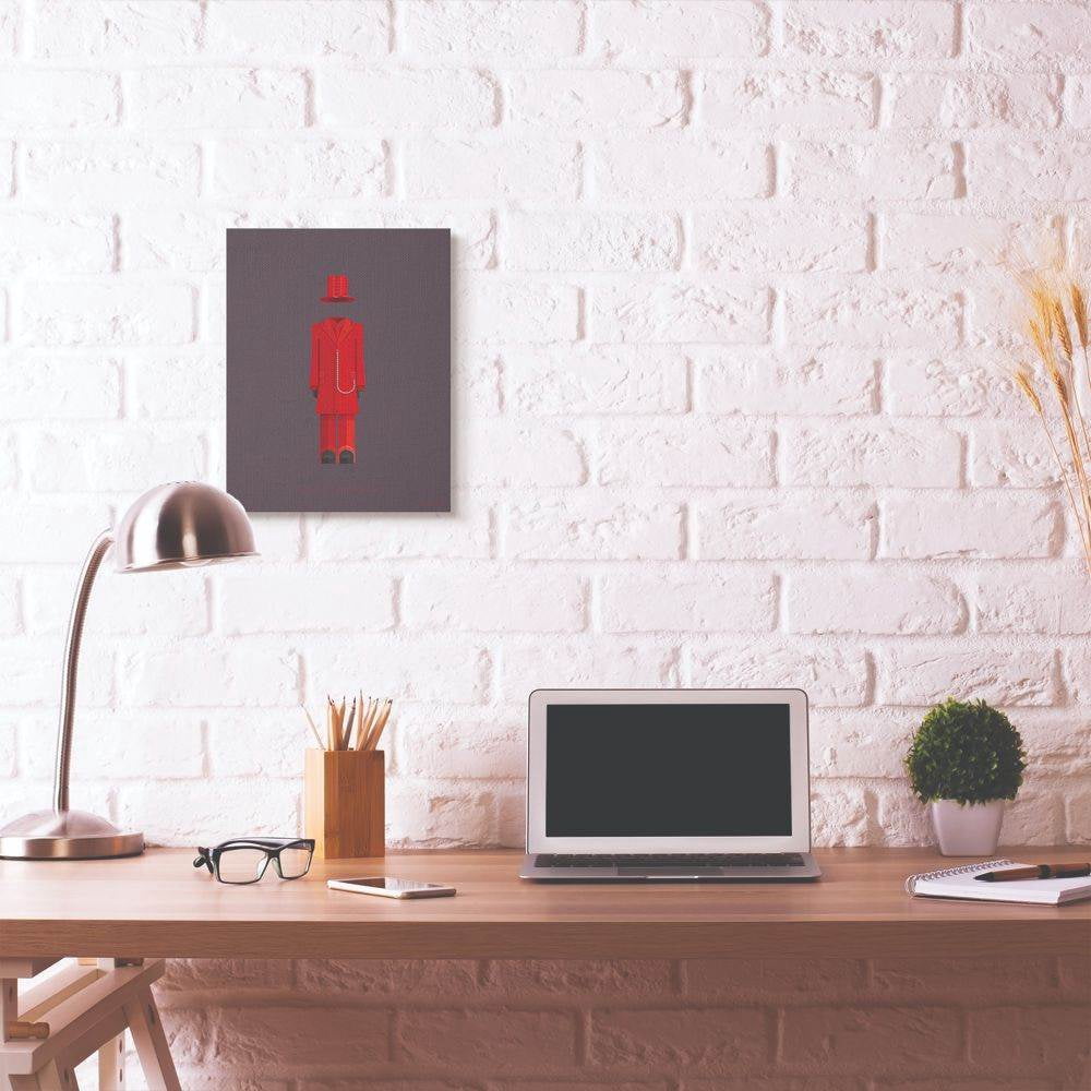 Stupell Industries Marilyn Manson Famous People Characters Fashion Design Canvas Wall Art by Fred Birchal