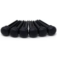 thumbnail image 1 of Bridge Pins Crosby Slotted Pure Ebony para guitarra de 6 y 12 cuerdas, 1 of 9
