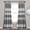 Black, variant on Lush Decor Hygge Geo Room Darkening 84" x 52" Geometric Taupe 100% Polyester Metal Grommets Pair Window Panel