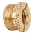 thumbnail image 3 of SHENMO 3/8 Inch Female to 5/8 Inch Male Screws Thread Adapter for Microphone Stand for Mic MountCopper Yellow F15B, 3 of 7