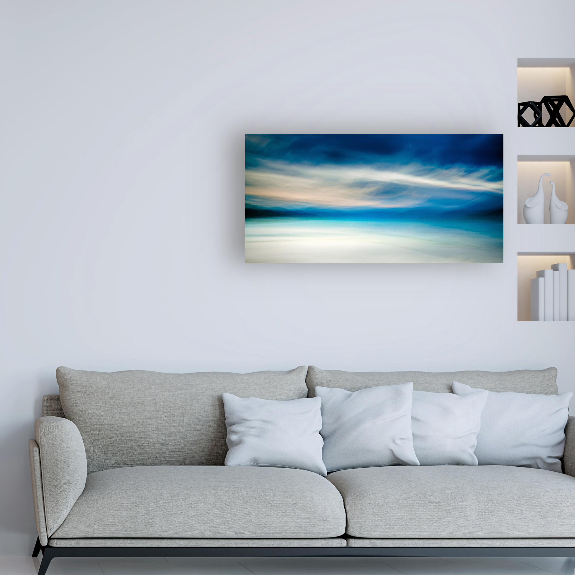Trademark Fine Art 'Singing Hills' Canvas Art by Lynne Dougla