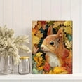 thumbnail image 2 of Qisvanset European Autumn Town Landscape Canvas Print 12x16 Inch Bar Decor, 2 of 8
