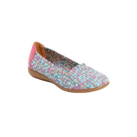 

Comfortview Women s Wide Width The Bethany Flat Shoes