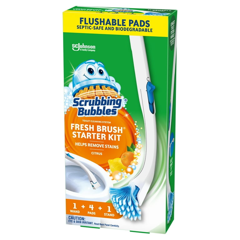 Fresh Brush Toilet Cleaning System Starter Kit, 19 Fresh Brush Toilet Cleaning System Starter Kit, 19