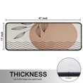 thumbnail image 5 of Kitchen Rugs Sets Of 2,Brown Boho Abstract and Plant Pattern Anti Fatigue Kitchen Mat Rugs Non Slip Washable,Decorative Kitchen Floor Mats for Kitchen,Sink,Laundry,17"x47"+17"x47", 5 of 5