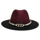 thumbnail image 3 of Sombrero Fedora Fernando Sombrero de fieltro estilo Retro bicolor, 3 of 8