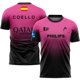 thumbnail image 3 of Camiseta transpirable con degradado 3D para hombre, camiseta de fitness, running, tenis, bádminton, talla asiática, 2024, 3 of 5