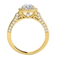 thumbnail image 4 of Aonejewelry 1.25 Ct. Halo Diamond Engagement Ring Crafted In 14k Solid Yellow Gold (I-J , I2-I3), 4 of 4