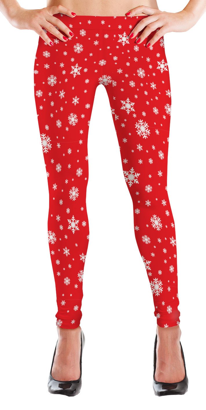 MyLeggings Highwaisted Leggings Red 