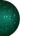thumbnail image 3 of Vickerman 4" Dark Teal Sequin Ball Ornament, 6 per Bag, 3 of 3