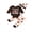 Brown, variant on Douhoow 0-18M Baby Boy Girl Thanksgiving Clothes Set Long Sleeve Romper Turkey Printed Trousers Hat