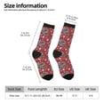 thumbnail image 4 of Goofa Dragons2 Printed Men's Crew Socks, Soft Durable Breathable Moisture-Wicking with Odor Control Cotton socks, 4 of 9