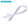 thumbnail image 2 of REGALWOVEN Replacement Shoulder Strap, Adjustable Swivel Clips Hook Buckle Slide Crossbody Bag Belt Purple, 2 of 6