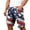 Brick Red@GC@, variant on CONZONE 4Th Of July Mens Cargo Shorts Elastic Waist Drawstring Independence Day Shorts for Men Patriotic Usa Star Striped Graphic Lightweight Loose Fit America Vintage Shorts With Pockets