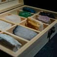 thumbnail image 5 of 10 Grid Mohs Hardness Box Mohs Stone Hardness Tester Natural Crystal Fluorite Mineral For Science T, 5 of 5