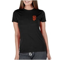 Women's Concepts Sport Black San Francisco Giants Marathon Knit Top