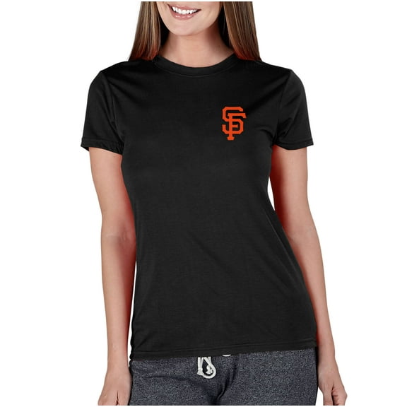 Women's Concepts Sport Black San Francisco Giants Marathon Knit Top