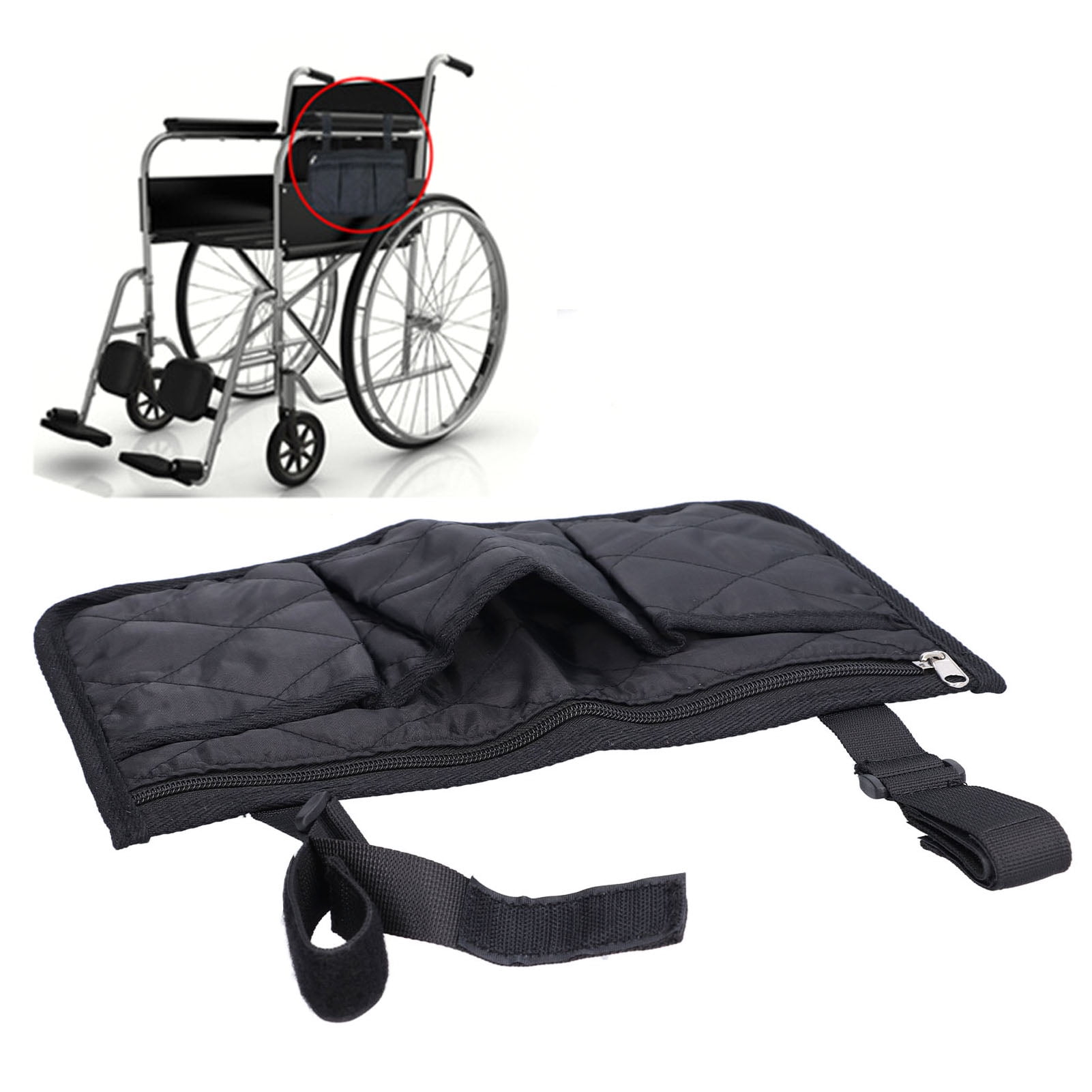 Wheelchair Portable Pocket, Large Capacity Wide Application Lightweight