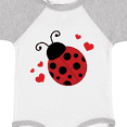 thumbnail image 4 of Inktastic Lady Bug and Hearts Girls Baby Bodysuit, 4 of 5