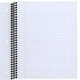 thumbnail image 3 of Libretas Mead Spiral de 1 tema a rayas de ancho, 100 hojas, paquete de 5, 3 of 7