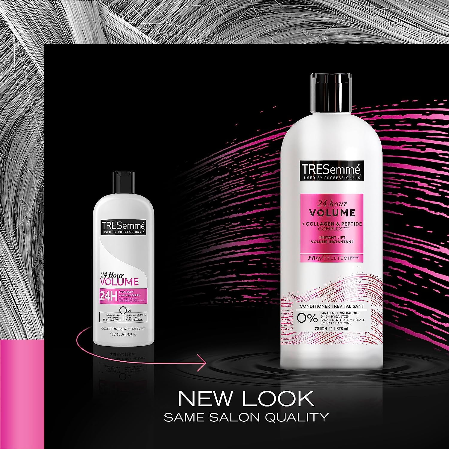 Tresemme 24-Stunden Body Mit Volume Control – 825 Ml (2er Pack), Für Lang Anhaltende Fülle & Leichten Halt