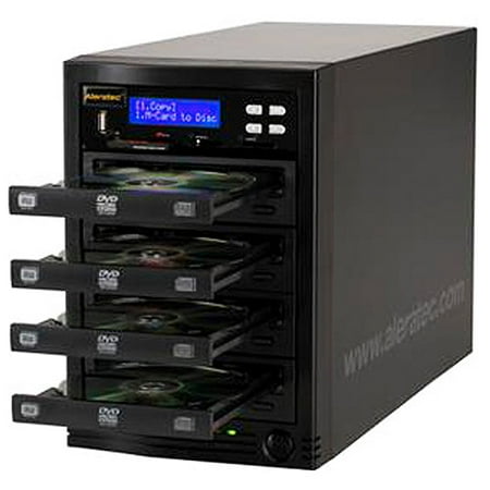 Aleratec DVD/CD Flash Copy Tower - Flash Copier, 1:3 DVD/CD Duplicator