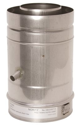 noritz tankless water heater venting