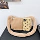 thumbnail image 3 of Bolsa de hombro para axilas de felpa suave a la moda para mujer, con estampado de cerezas Ndcxsfigh  Para Estrenar, 3 of 9