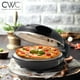 thumbnail image 4 of Cook With Color Horno eléctrico de pizza para interiores – Pizzera crujiente, calienta hasta 1000 °F, 4 of 6