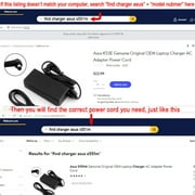 ASUS Monitor ROG Strix XG258Q XG27VQ, ROG Swift PG248Q PG258Q PG349Q, Touch PT201Q, Portable VX238T VZ249Q VX24AH-W Power Adapter Charger 19V 3.42A