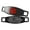 Red, variant on MedicEngraved Black Stainless Steel Custom Medical Alert Bracelet - 7mm Curb Link