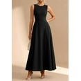 thumbnail image 6 of PRETTYGARDEN Women's Summer Tank Maxi Dress Spring Sleeveless Swing A Line Long Flowy Elegant Cocktail Dresses Pockets, 6 of 9