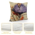 thumbnail image 5 of YINGXI Rustic Farmhouse European Floral Throw Pillow Covers Floriculture Flowers Plant  Pillowcase Home Sofa Decor Cushion Cover 20x20in, 5 of 5