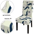 thumbnail image 5 of Chair Covers for Dining Room Set of 4,Stretch Kitchen Chair Slipcover 4 Pieces, Dining Chair Cover 4 Pack, Washable and Removable (Abstract Floral), 5 of 5