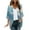 Blue 01, variant on Cardigans for Women Kimono Cardigan Beach Cover ups Swimwear Floral Printed Lightweight Open Front Chiffon Kimonos Cardigan Puff Sleeve Loose Casual Summer Tops Green M