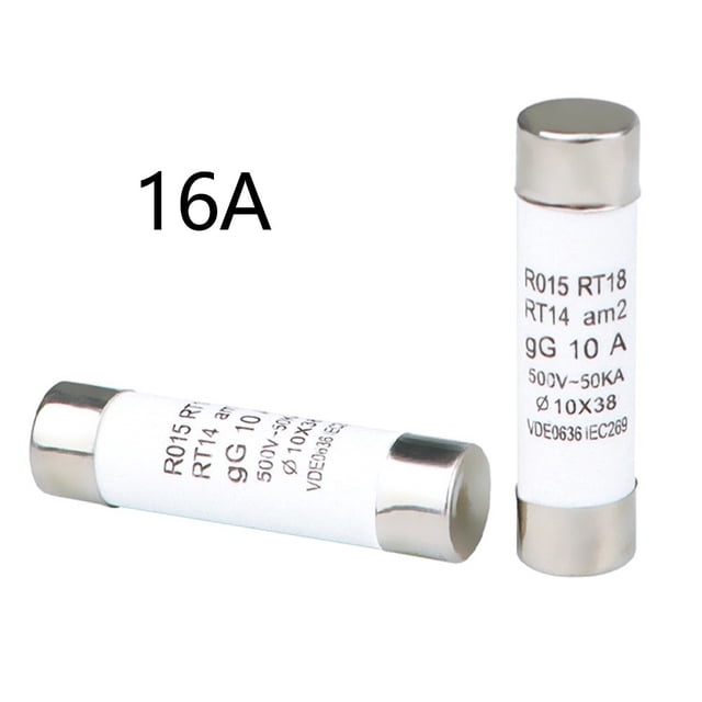 20Pcs/Pack 10*38Mm Dc Pv Solar Fuse Metal Alloys For Solar Pv System Protection