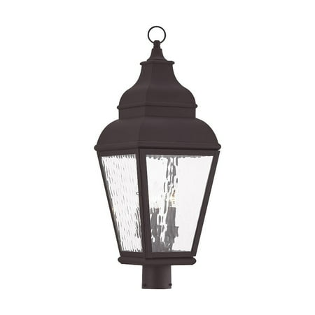 Livex Lighting Exeter Outdoor Post Head in Bronze